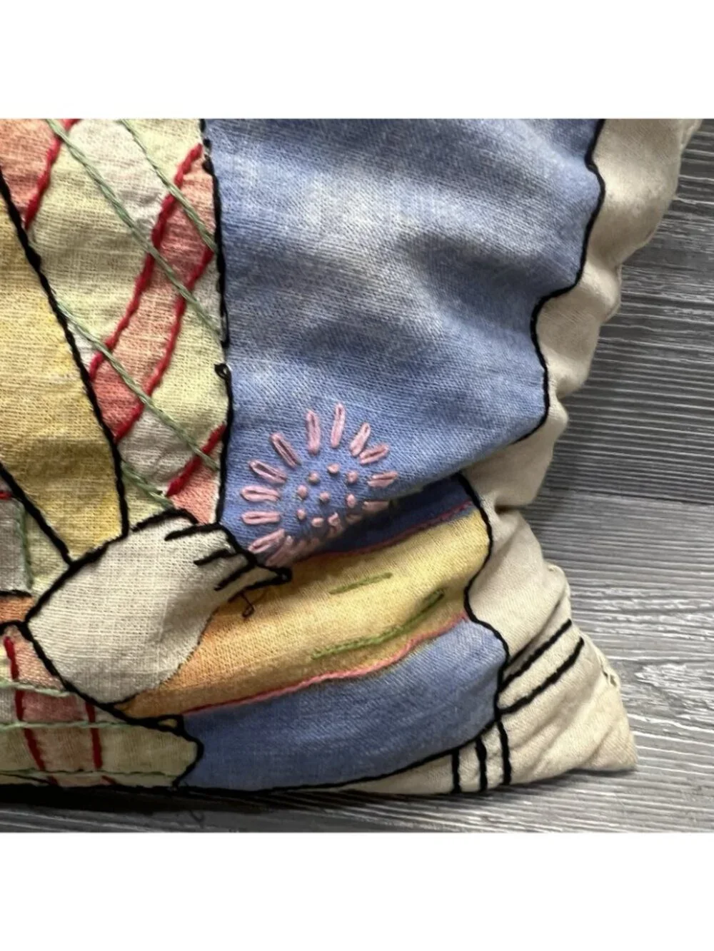 Handmade vintage throw